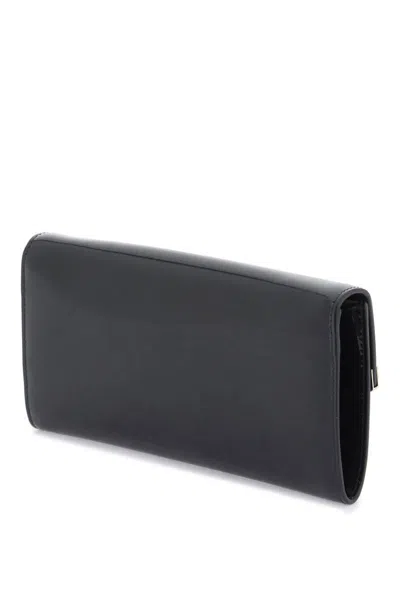 Shop Jimmy Choo Patent Leather Emmie Clutch In Nero