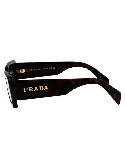 Prada 0pr A07s Sunglasses In 16n5y1 Briar Trotoise