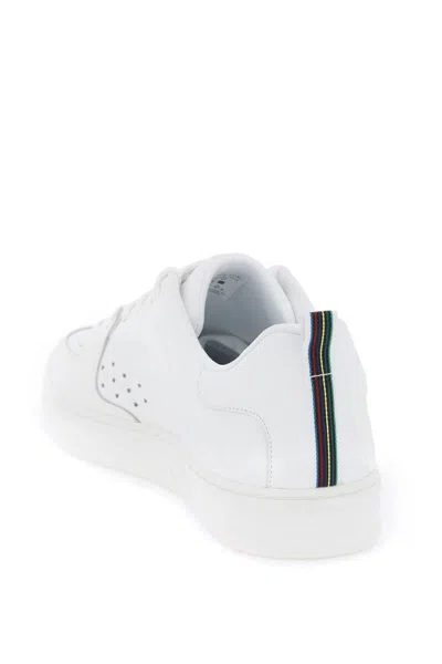 Shop Ps By Paul Smith Premium Leather Cosmo Sneakers In In Bianco