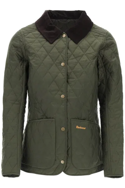 Shop Barbour Quilted Annand In Brown