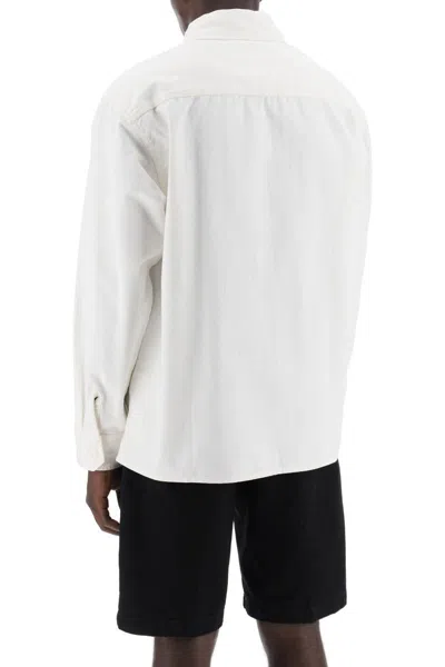 Shop Carhartt "rainer Overshirt In Bianco