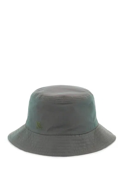 Shop Burberry Reversible Bucket Hat In Verde