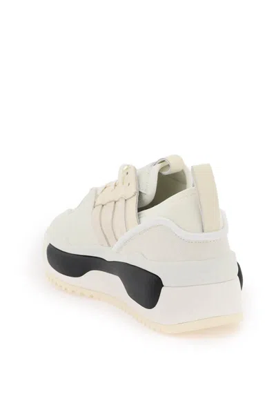 Shop Y-3 Rivalry Sneakers In Bianco