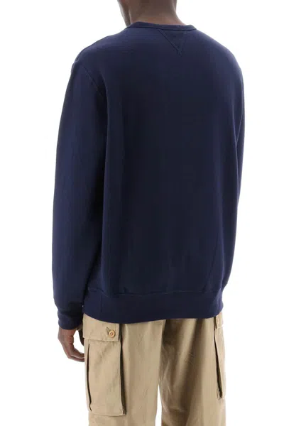 Shop Polo Ralph Lauren Rl Sweatshirt In Blu