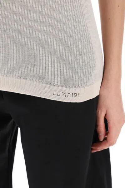 Shop Lemaire Seamless Sleeveless Top In Neutro