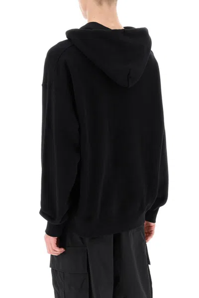 Shop Off-white Skate Hoodie With Off Logo In Nero