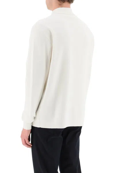 Shop Agnona Soft Silk-blend Shirt In Bianco