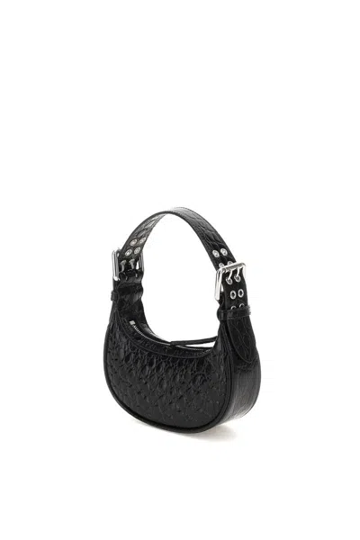 Shop By Far Soho Mini Bag In Nero