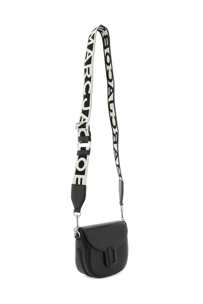 Shop Marc Jacobs The J Marc Crossbody Bag In Nero
