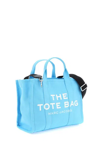 Shop Marc Jacobs The Tote Bag Medium In Celeste