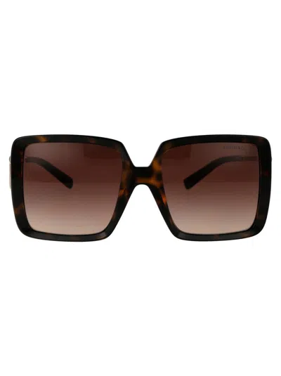 Tiffany & Co Tiffany Havana Injected Sunglasses In 80153b Havana