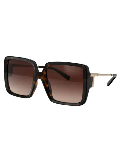 Shop Tiffany & Co Sunglasses In 80153b Havana