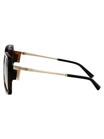 Tiffany & Co Tiffany Havana Injected Sunglasses In 80153b Havana
