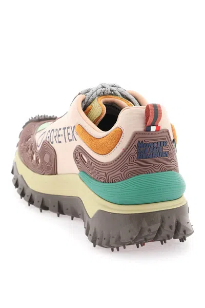 Shop Moncler Genius Trailgrip Grain Sneakers By Salehe Bembury In Multicolor