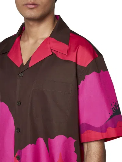 Shop Valentino Shirts In Multicolour