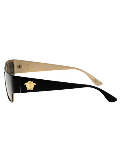 Shop Versace Sunglasses In 143387 Black