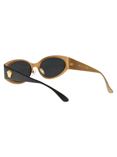Shop Versace Sunglasses In 143387 Black