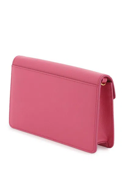 Shop Marni Wallet Trunk Bag In Rosa