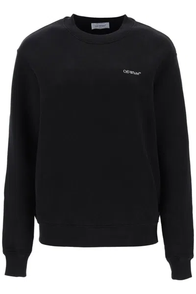 Shop Off-white X-ray Arrow Crewneck Sweatshirt In Nero