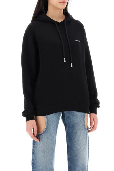 Shop Off-white X-ray Arrow Hoodie In Nero