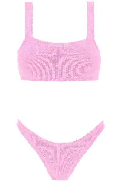 Shop Hunza G Xandra Bikini Set In Rosa