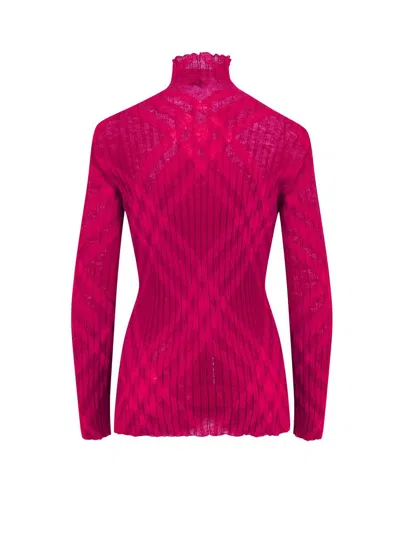 Shop Burberry Sweater In Multicolor