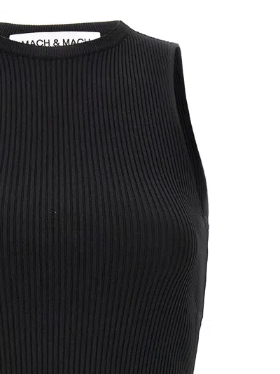 Shop Mach & Mach Crystal Bow Dress Dresses Black