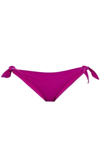 Shop Isabel Marant Sukie Bikini Briefs In Purple