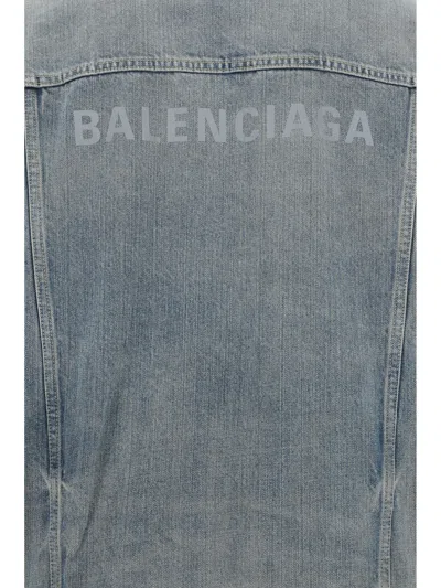 Shop Balenciaga Giacca Denim