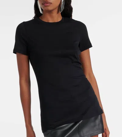 Shop Wardrobe.nyc Cotton Jersey T-shirt In Schwarz