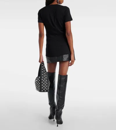 Wardrobe.nyc Boxy Crewneck T In Schwarz