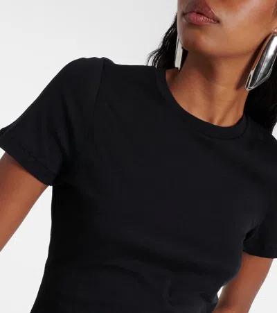 Wardrobe.nyc Boxy Crewneck T In Schwarz