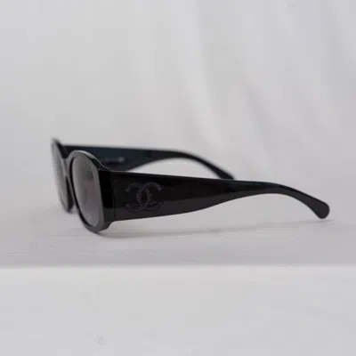 Pre-owned Chanel Black Oversized Sunglasses