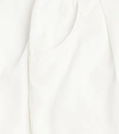 Il Gufo Shorts Aus Einem Baumwollgemisch In Weiss