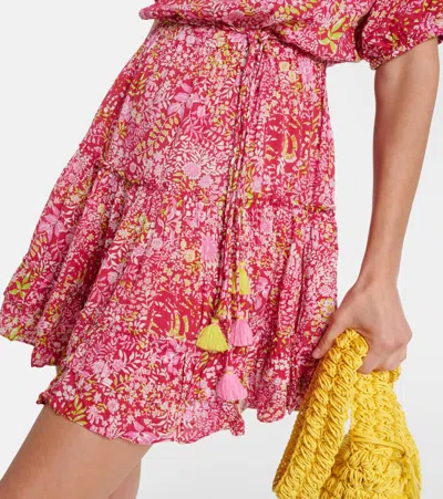 Poupette St Barth Mini Dress Bona In Rot