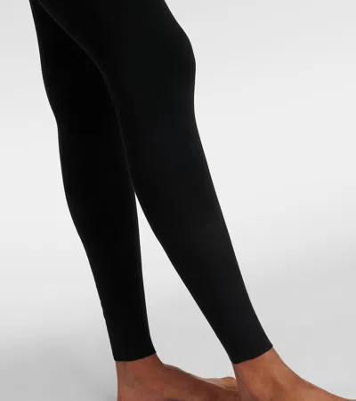 Loro Piana Leggings Dream Aus Einem Wollgemisch In Schwarz