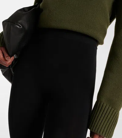 Loro Piana Leggings Dream Aus Einem Wollgemisch In Schwarz