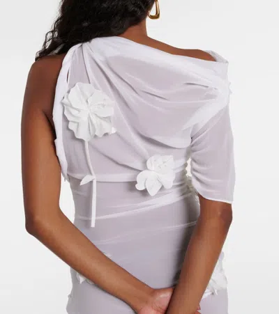 Jacquemus Minikleid La Mini Robe Bocciolo In Weiss