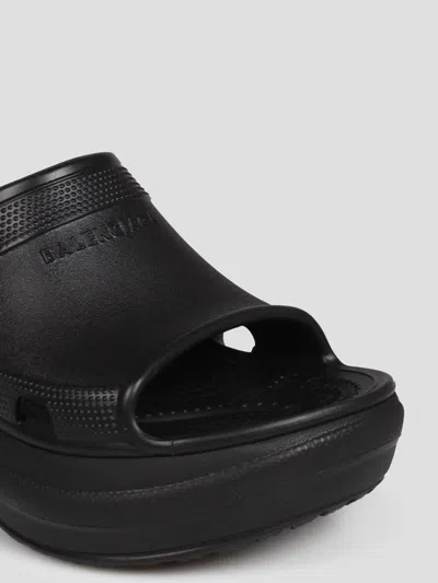 Shop Balenciaga Pool Crocs Slide Sandal