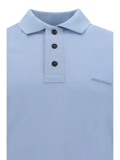 Shop Ferragamo Short Sleeves Polo