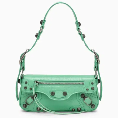 Shop Balenciaga Le Cagole Small Mint Green Bag Women