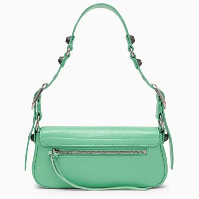 Shop Balenciaga Le Cagole Small Mint Green Bag Women