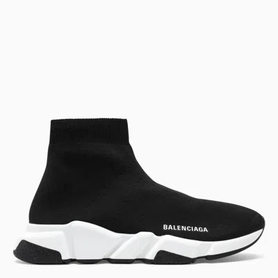 Shop Balenciaga Speed Black Sneakers Women