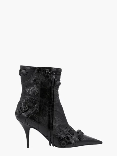 Shop Balenciaga Woman Cagole Woman Black Boots