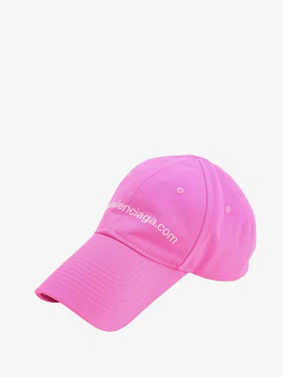 Shop Balenciaga Woman Hat Woman Pink Hats