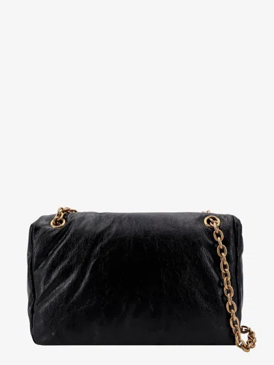 Shop Balenciaga Woman Monaco Woman Black Shoulder Bags
