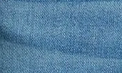 Good American Good Boy Twisted Slit Raw Hem Jeans In Indigo584