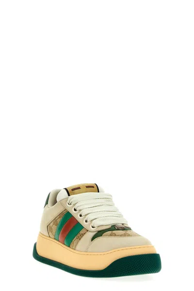 Shop Gucci Men 'screener' Sneakers In Multicolor