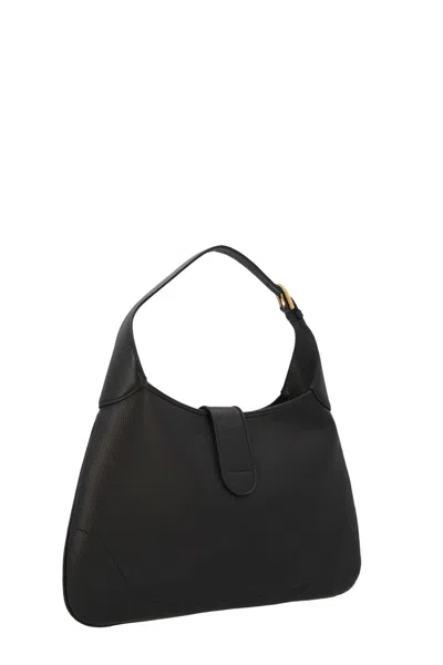 Shop Gucci Women 'aphrodite' Midi Bag In Black