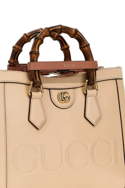Shop Gucci Women 'diana' Small Shopping Bag In Pink
